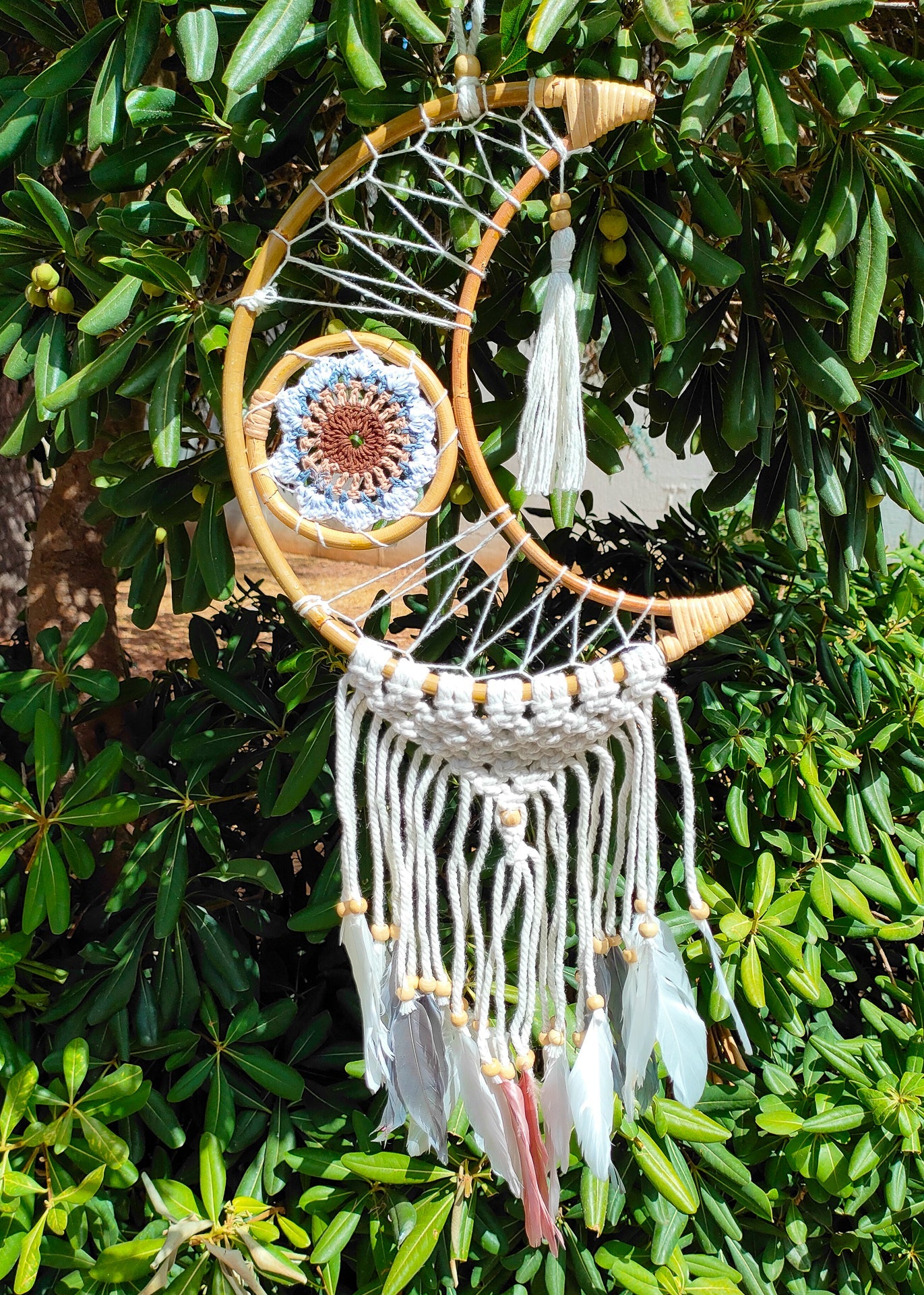 Acchiappasogni Luna - Marrone Acchiappasogni