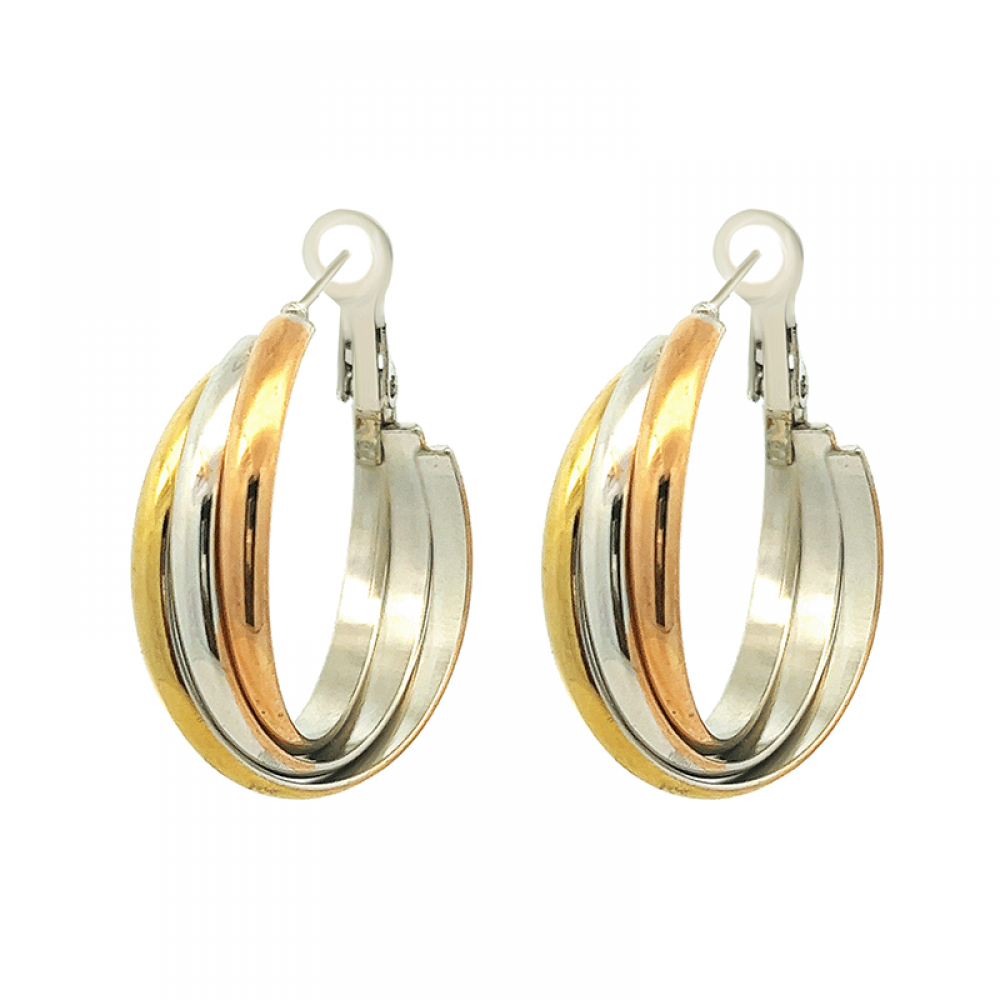 ORECCHINI A CERCHIO CLASSIC 3 COLORI Orecchini