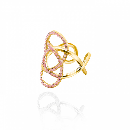 ANELLO INFINITY CON STRASS