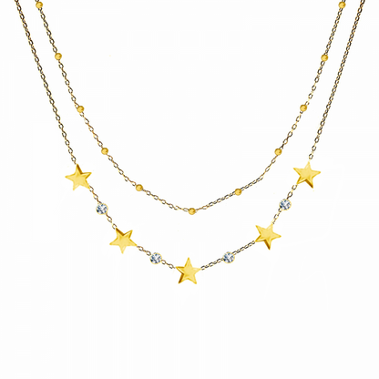 COLLANA STELLE E LUCE