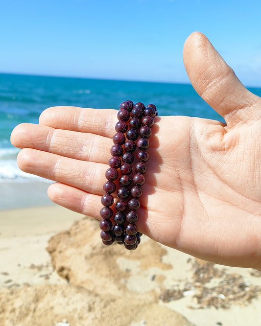 Bracciale GRANATO ROSSO