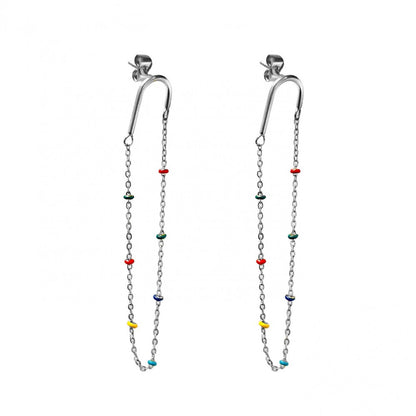 ORECCHINI PENDENTI CRISTAL