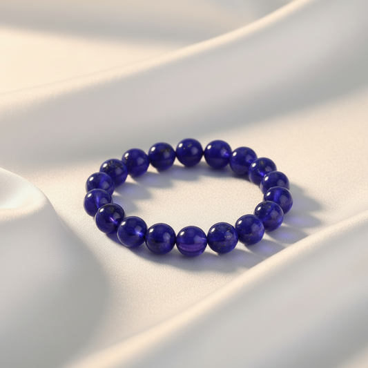 Bracciale Lapislazzuli 10mm