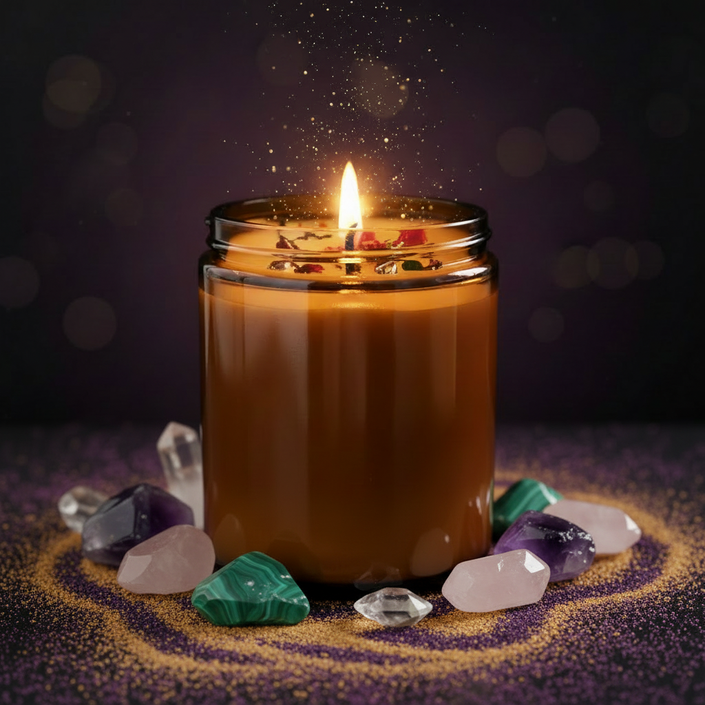 Candela Cristalli e Sabbia