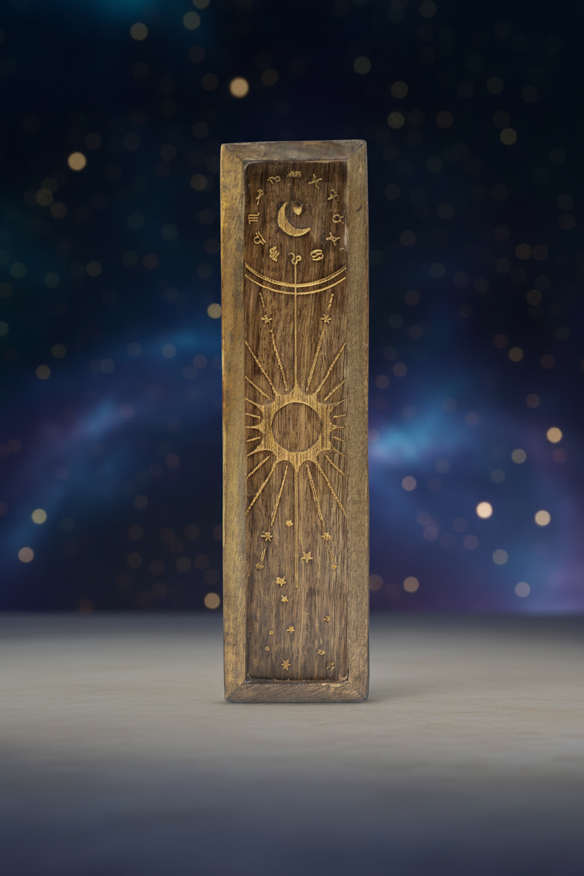 Porta Incensi Verticale - Stile Cosmico