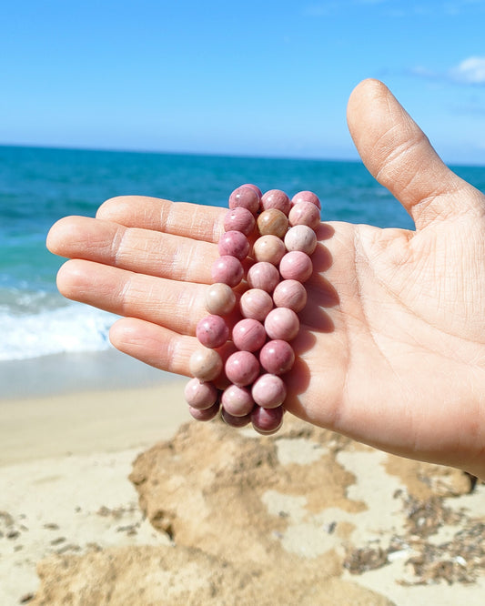 BRACCIALE RODONITE