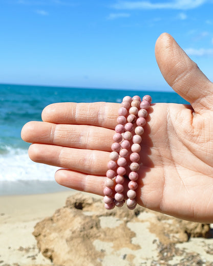 BRACCIALE RODONITE