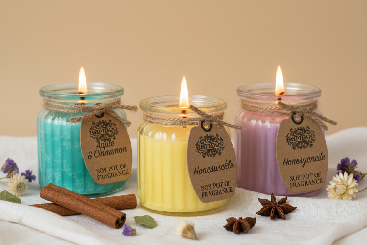 Trio candele luxury